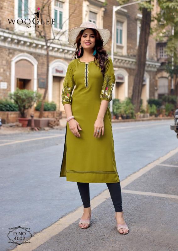 Wooglee aarvika kurtis wholesale dealers